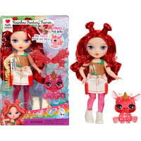 Rainbow High Littles Rainbow Fantasy Fairies Doll- Apple (Red), Bambola