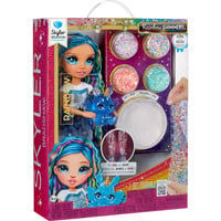 Rainbow Shimmers with Slime Fashion Doll - Skyler (blue), Bambola