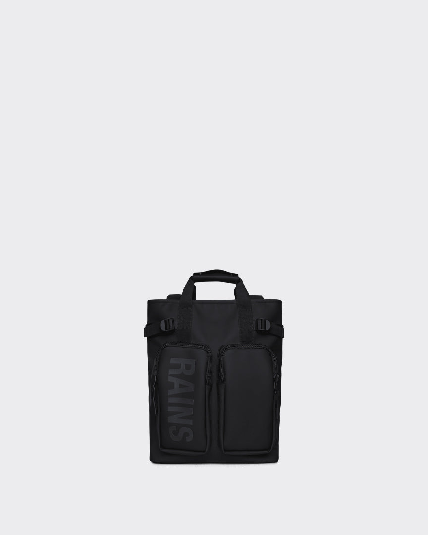 Rains Zaino Texel Tote W3 Nero Rains Zaino Texel Tote W3 Nero