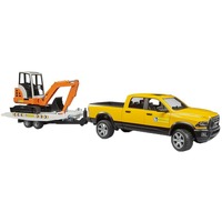 RAM Rental Service con mini escavatore, Veicolo modello