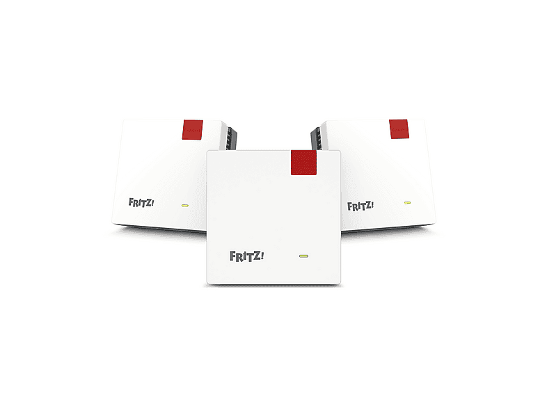 Range Extender FRITZ! Mesh Wi-Fi Set 1600 3Pack, Velocità di trasferimento 3000 Mbit/s, Numero porte 1