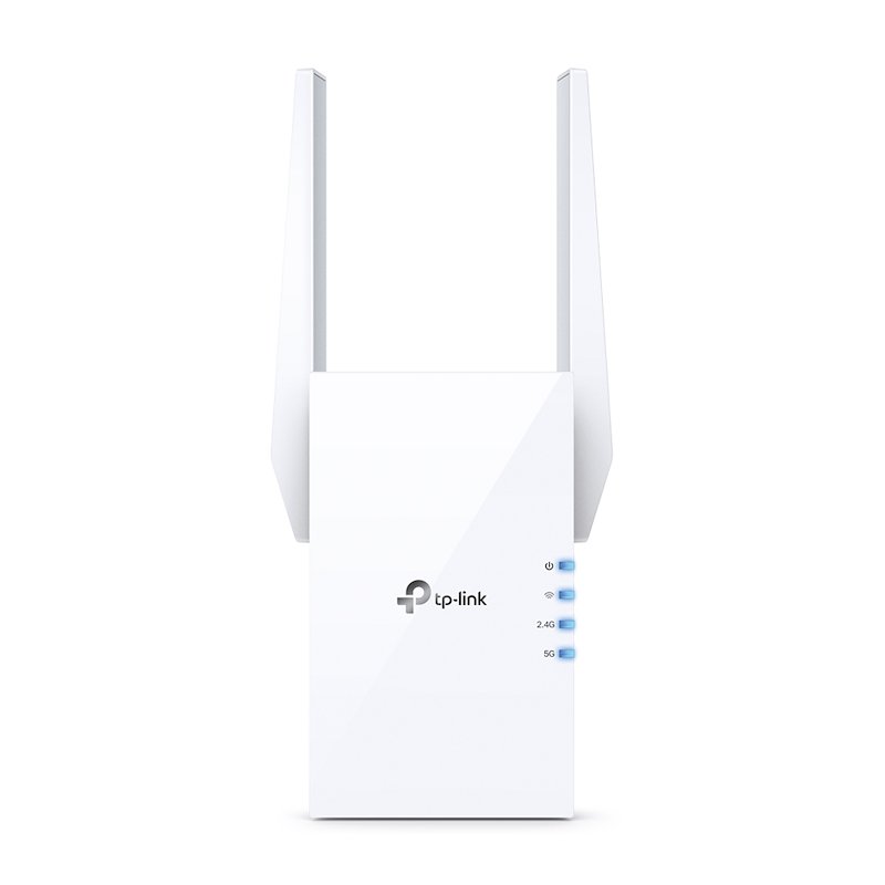 Range Extender TP-LINK RE505X WIFI6 RANGE EXTEND, Velocità di trasferimento 1500 Mbit/s, Numero porte 1