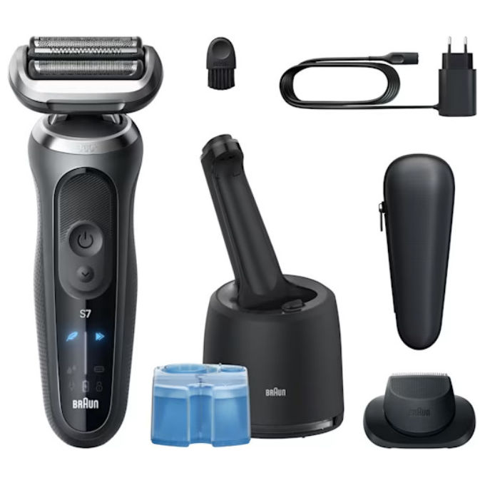 RASOIO BRAUN SHAVER 72-G7200cc GREY BOX MN