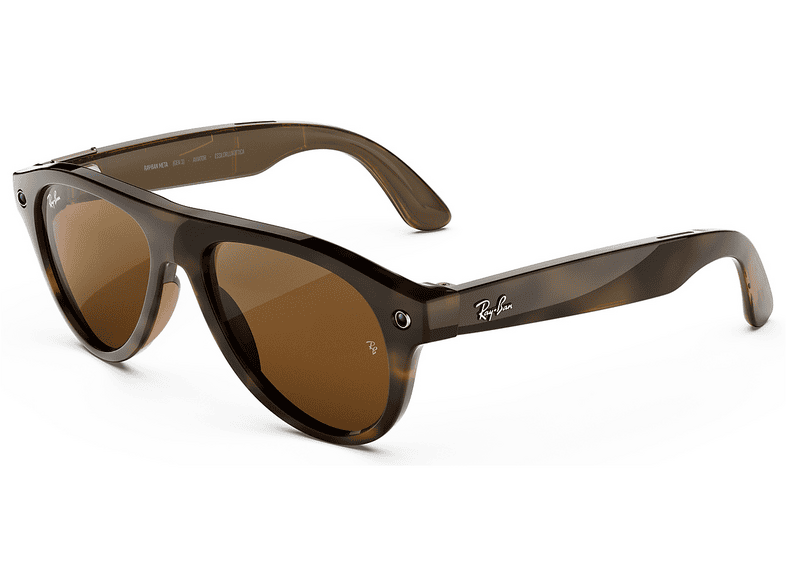 Ray-Ban Meta Aviator (Gen 3), Havana, Lenti marroni