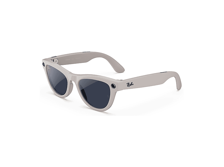 Ray-Ban Meta Skyler (Gen 2) - Grigio chiaro lucido, Lenti zaffiro Transitions®