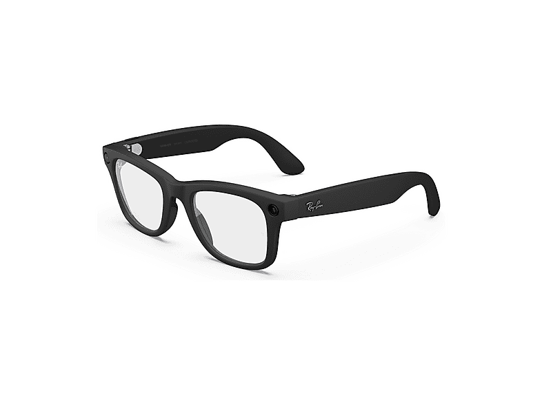 Ray-Ban Meta Wayfarer (Gen 2) - Nero opaco, Lenti trasparenti