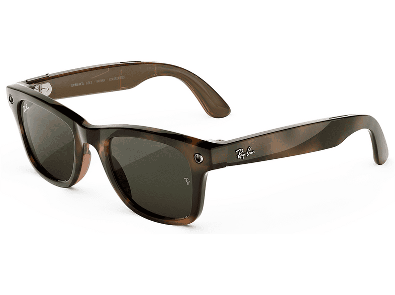 Ray-Ban Meta Wayfarer (Gen 3), Havana, Lenti verdi