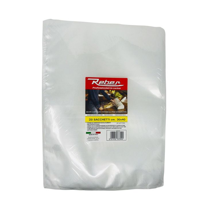 Reber Sacchetti Sottovuoto 30x40cm 20Pz 6735 N/20