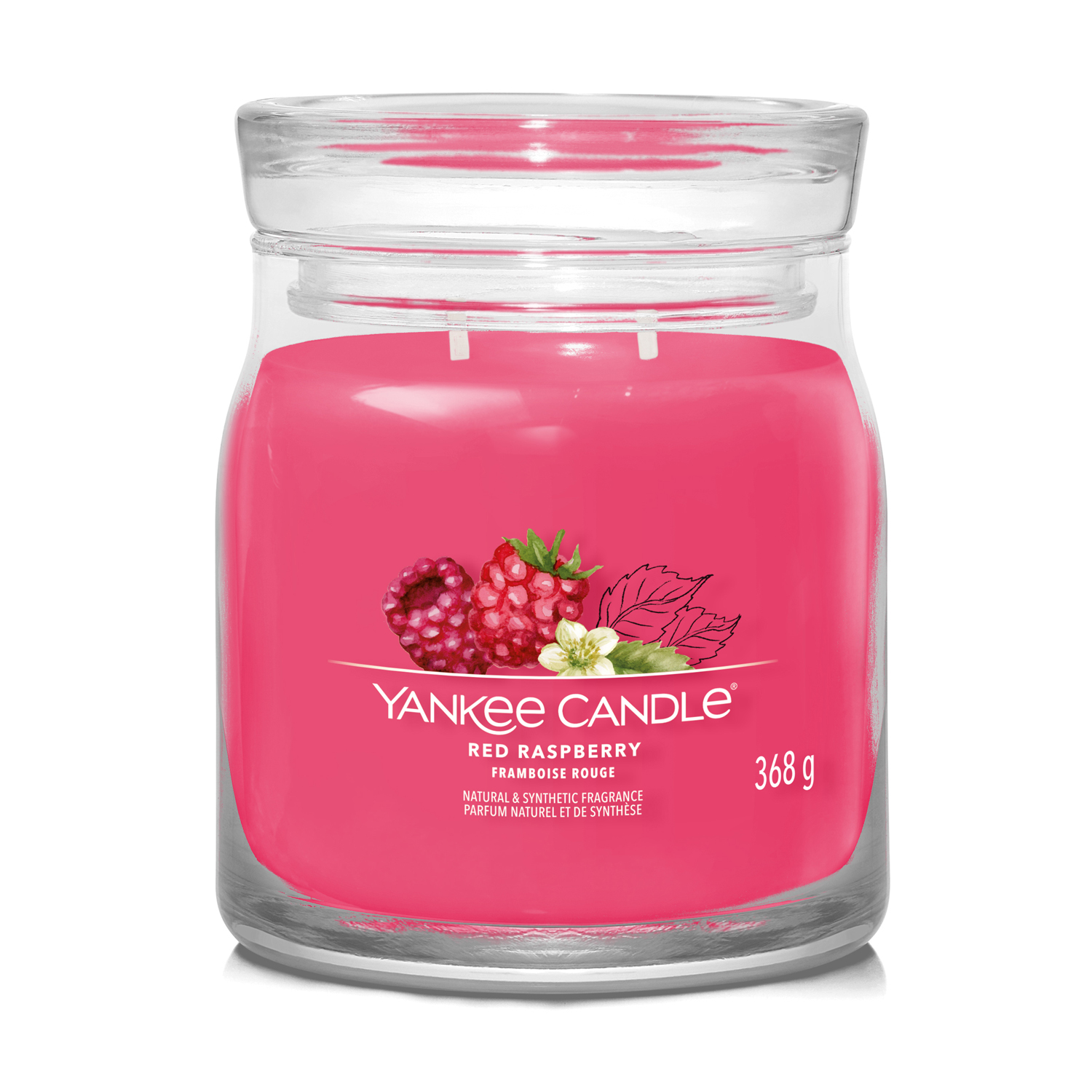 Red Raspberry, candela in giara media Yankee Candle