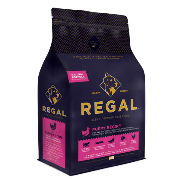 Regal Puppy S/M Breed Recipe 1,8 kg - Croccantini per cani - 1° ORDINE? scegli tra BZR5 - BZR20 + 200 pt fedeltà