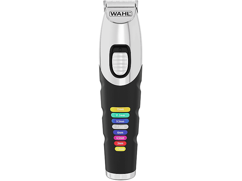 Regolabarba WAHL Color Trim, 8 pettini distanziatori, 9 livelli di taglio, Lama in acciaio, Accumulatore