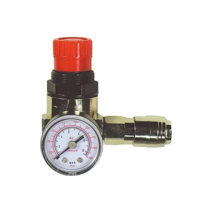 Regolatore pressione per compressore F 1/4"uscita attacco rapido universale 152166XSTN Regolatore pressione per compressore F 1/4"uscita attacco rapido universale 152166XSTN