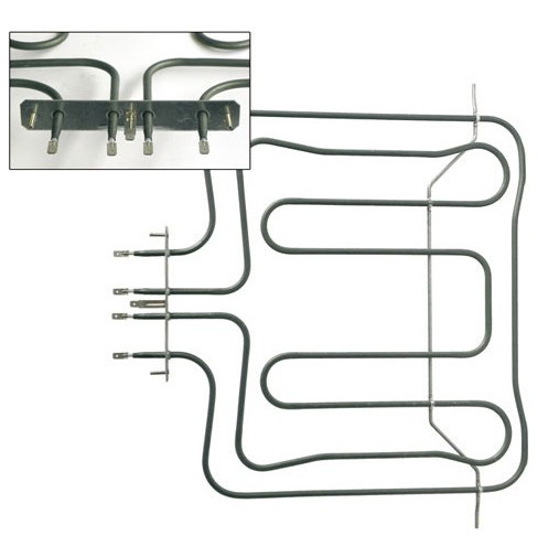 Resistenza Grill 1000+1700w - Forni, Fornelli Elettrici E A Gas Smeg 3005275054127014636 Resistenza Grill 1000+1700w - Forni, Fornelli Elettrici E A Gas Smeg 3005275054127014636