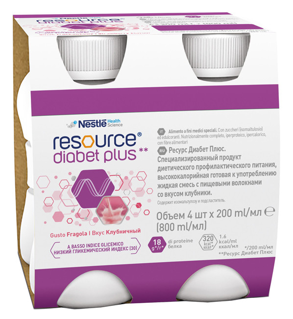Resource diabet plus fragola