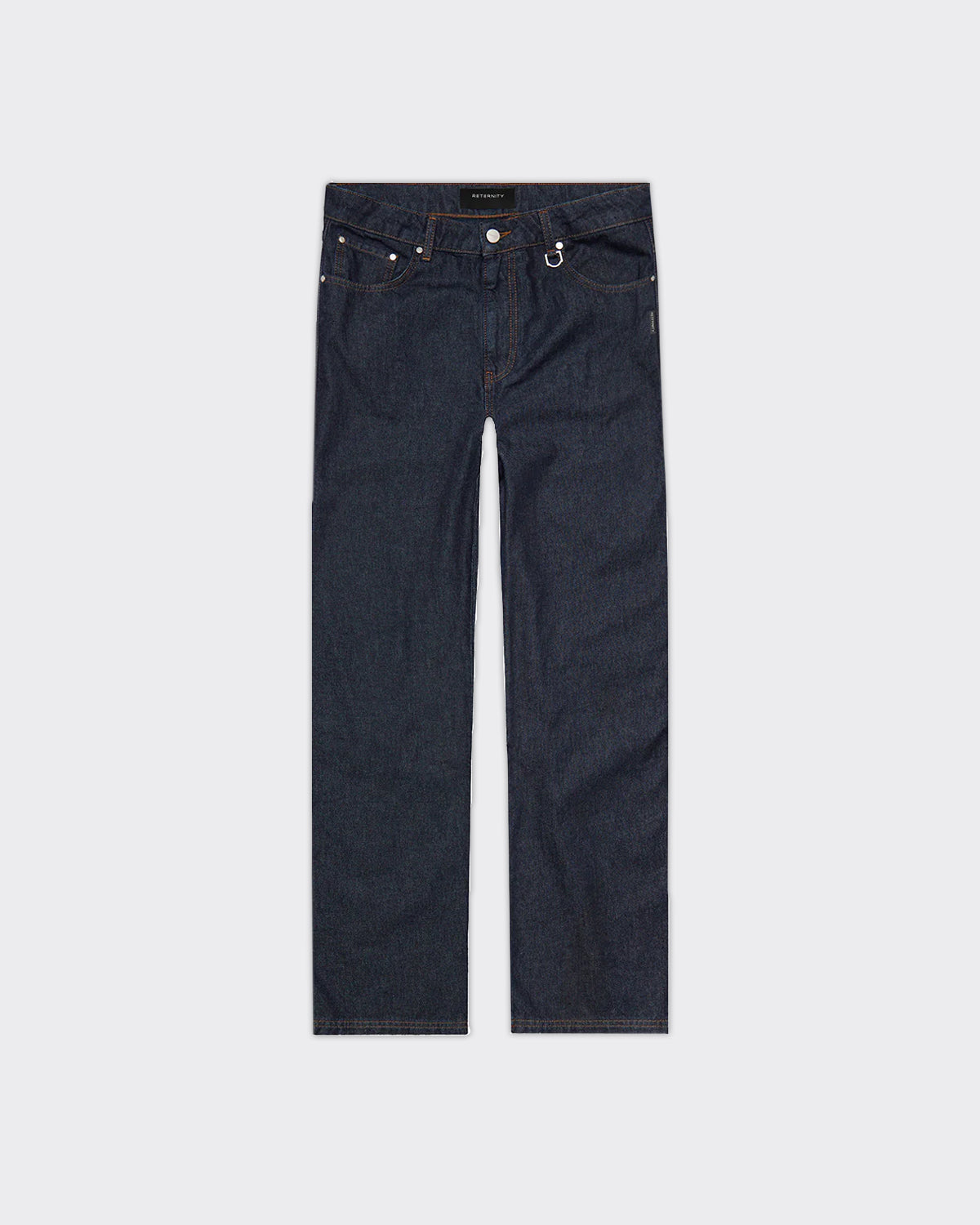 Reternity Jeans Essential Straight Fit Denim Raw Indigo