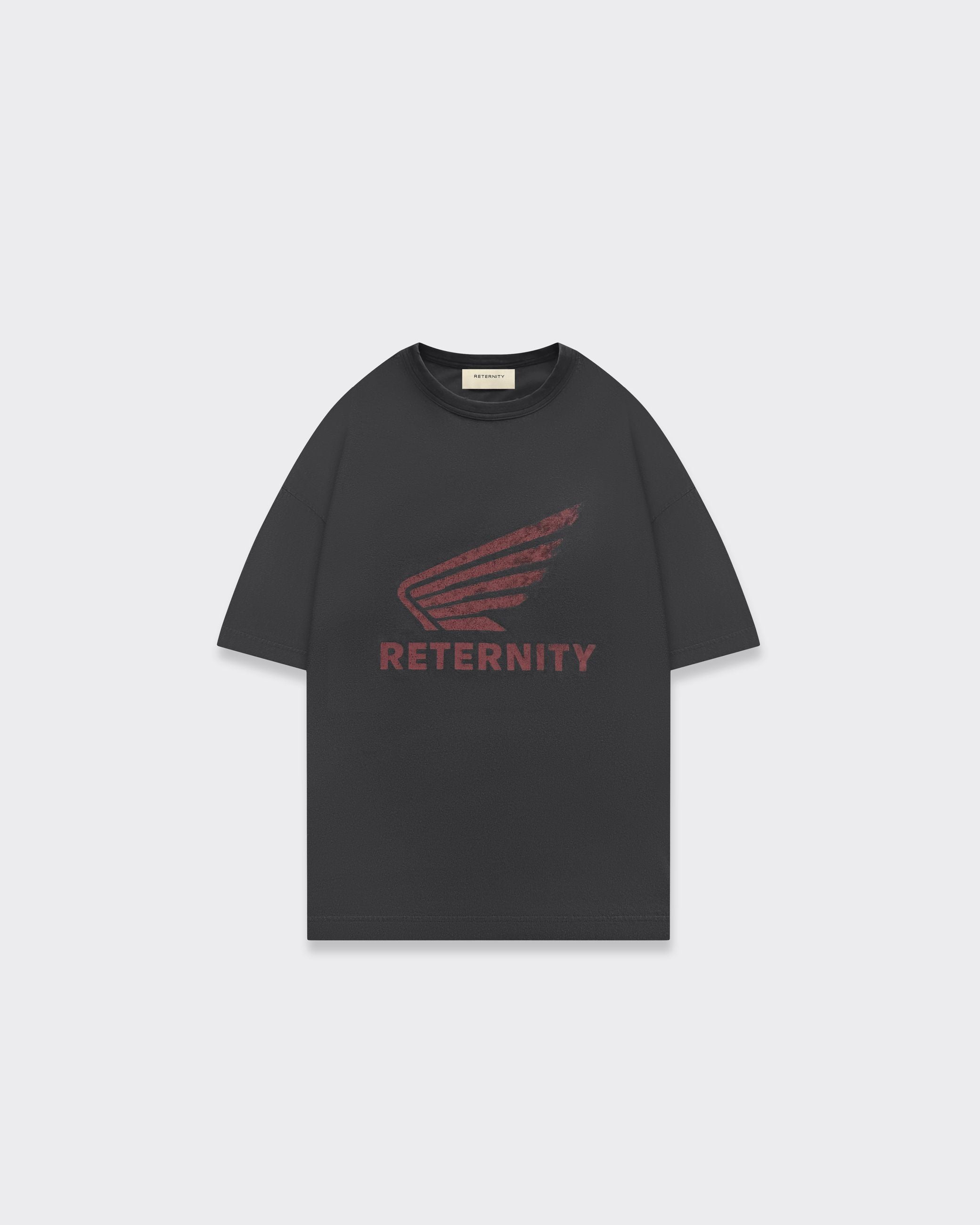 Reternity T-Shirt Aéro Regular Fit Washed Nera