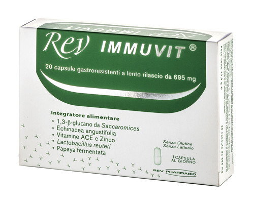 Rev Immuvit Integratore Immunostimolante 20 Compresse