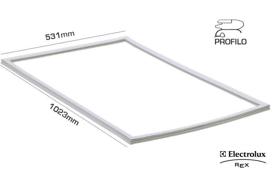 Rex Guarnizione Porta Frigorifero Electrolux 102,3 X 53,1 Originale Magnetica Rex Guarnizione Porta Frigorifero Electrolux 102,3 X 53,1 Originale Magnetica