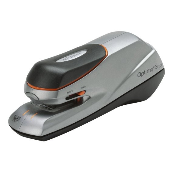 Rexel Optima Grip Cucitrice Elettrica - Argento/Nero Rexel Optima Grip Cucitrice Elettrica - Argento/Nero