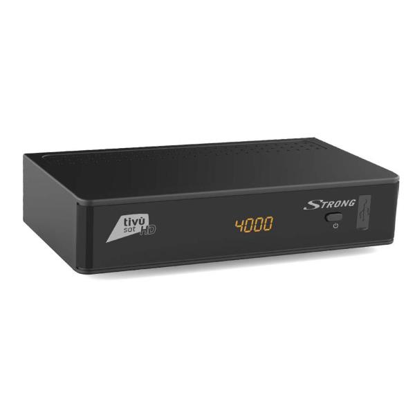 Ricevitore STRONG SRT7807TIVU, Tivusat, Nero