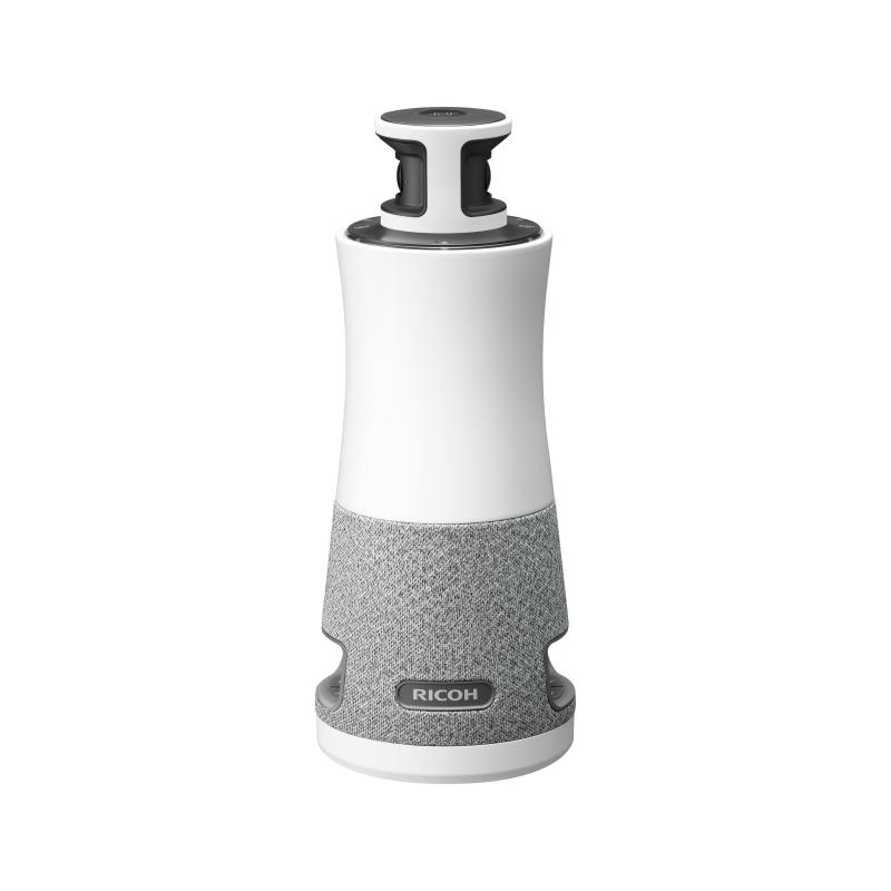 Ricoh meeting device 360 per conferenze 3-in-1, plug-and-play, 1920x1080, campo di cattura video/audio di 3,6 m