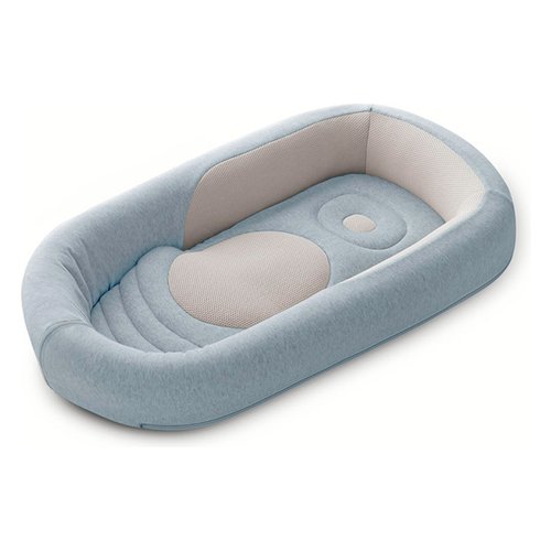 Riduttore lettino Baby Nest (82x48x12,5cm) WELCOME POD Peaceful blue AZ99QOPCB