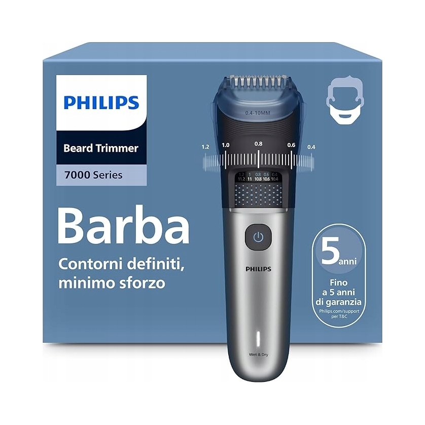 Rifinitore Philips 7000 Bt7670/15, 1 Pz.
