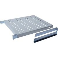 Ripiano con rotaie per il montaggio variabili per installazione fissa su armadi da 483 mm (19"), Il vano inferiore