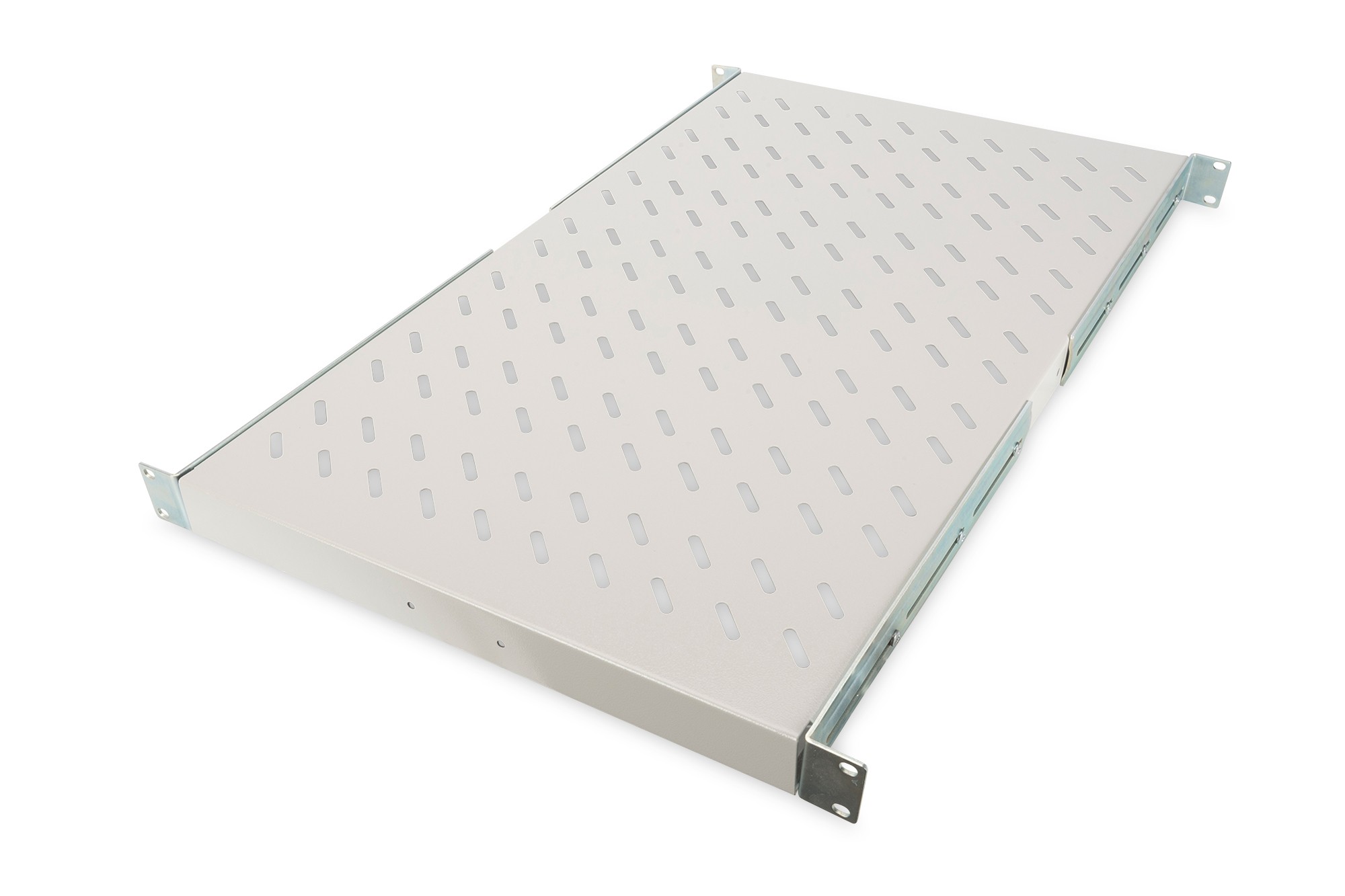 Ripiano Per Armadio 1 Unità Profondità 720 M M. Grigio Ral 7035 - Capacità Di Carico 100 Kg. Con Viti (Per Linea Server)