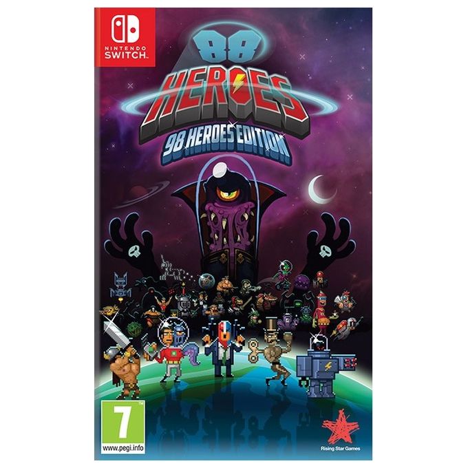 Rising Star Games 5060102954781 88 Heroes - 98 Heroes Edition Videogioco per Nintendo Switch Gioco Fisico con Codice Digitale colore Multicolore