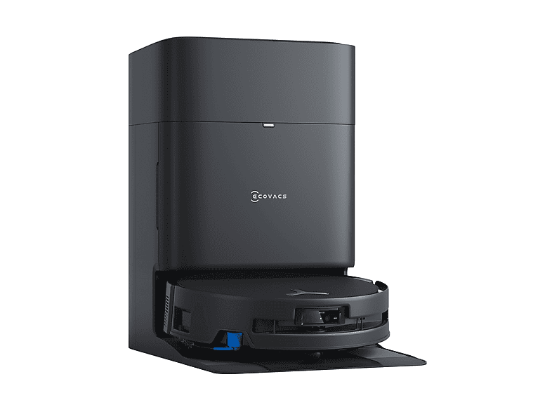 ROBOT ASPIRAPOLVERE ECOVACS DEEBOT T80S OMNI, Potenza 80 W, Lavapavimenti, Autonomia fino a 187 min, Sensore di superficie, Spazzola laterale, Base carica, NERO