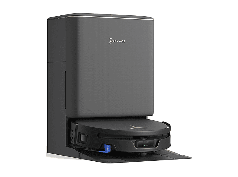 ROBOT ASPIRAPOLVERE ECOVACS DEEBOT T90S PRO OMNI Care Kit, Potenza 60 W, Lavapavimenti, Sensore di superficie, Spazzola laterale, Base carica, BLACK