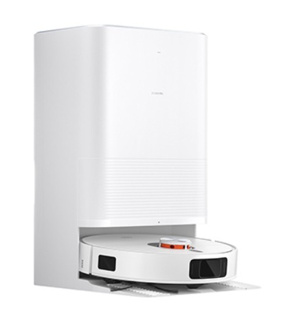 ROBOT ASPIRAPOLVERE XIAOMI X20 Pro, Potenza 55 W, Lavapavimenti, Autonomia fino a 160 min, Sensore di superficie, Spazzola laterale, Base carica, White