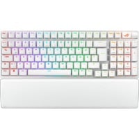 ROG Strix Scope II 96 Wireless tastiera Gaming USB + RF Wireless + Bluetooth QWERTZ Tedesco Bianco, Tastiera da gioco ROG Strix Scope II 96 Wireless tastiera Gaming USB + RF Wireless + Bluetooth QWERTZ Tedesco Bianco, Tastiera da gioco