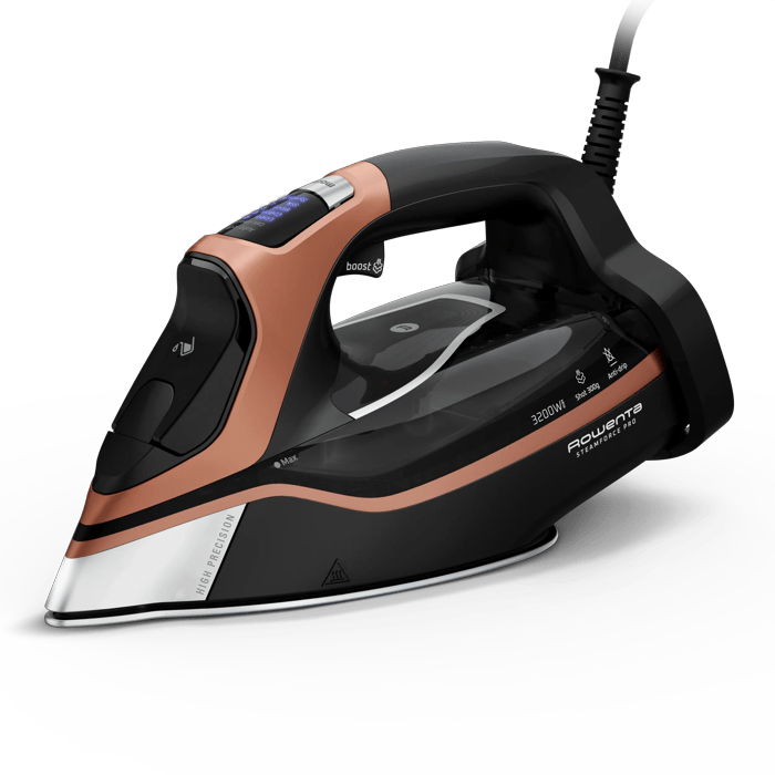 Rowenta Steamforce Pro Ferro A Vapore 300 G/Min Smart-Control Microsteam 400 Copper