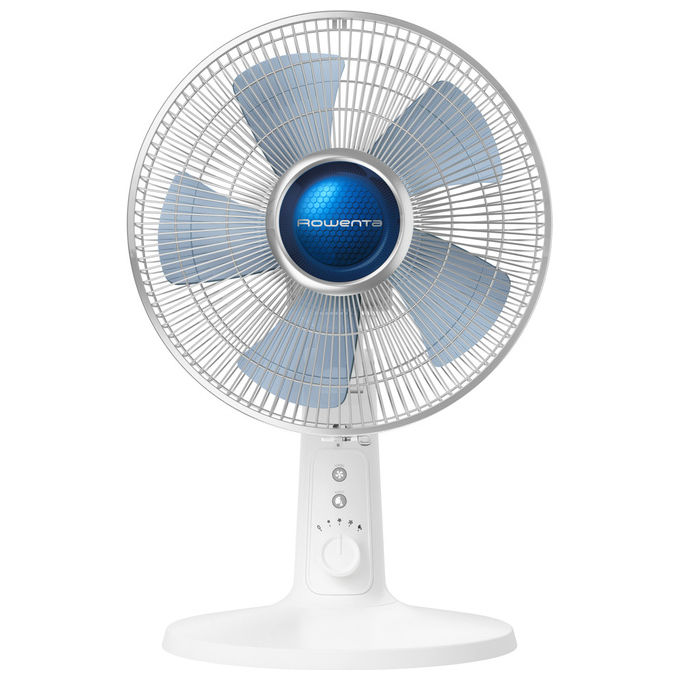 Rowenta VU2740 Ventilatore Portatile Solare 20W - Silenzioso con Flusso Regolabile