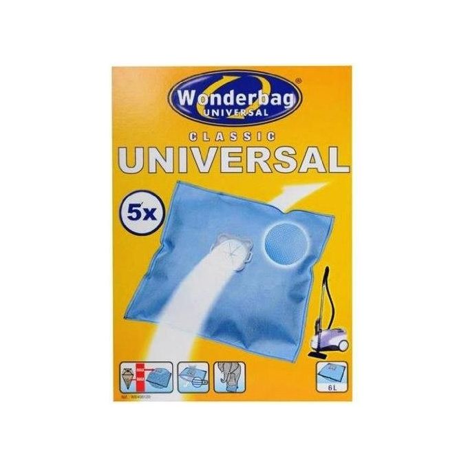 Rowenta - Wb305120 Set 5 Sacchi Universali Per Aspirapolvere