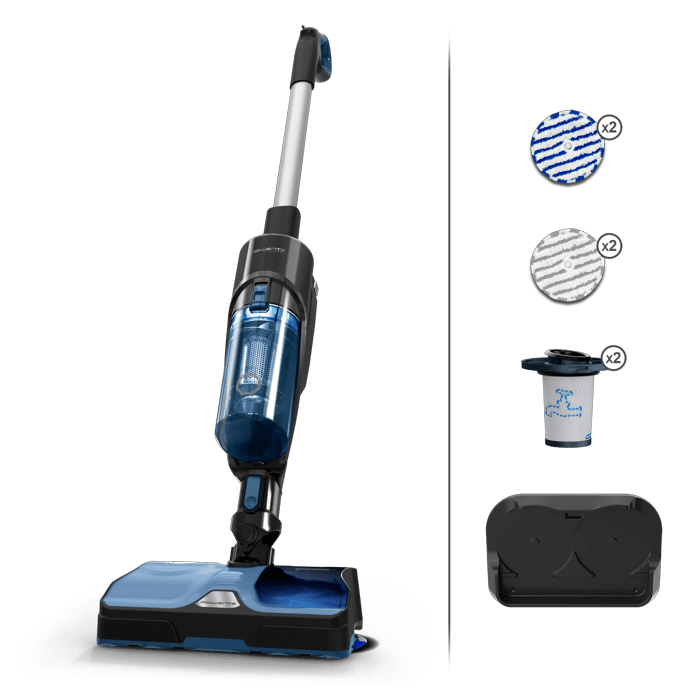 Rowenta X-Combo Aspirapolvere Senza Filo Lavapavimenti