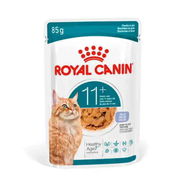 Royal Canin Ageing +12 in Salsa 85 gr - confezione da 12 pezzi - Cibo umido per gatti - 1° ORDINE? scegli tra BZR5 - BZR20 + 200 pt fedeltà