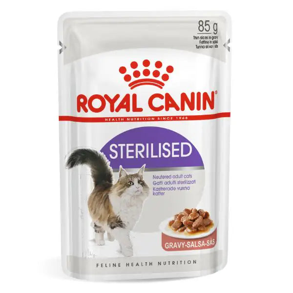 Royal Canin Feline Health Nutrition Cibo Umido per Gatti Sterilizzati 85 g