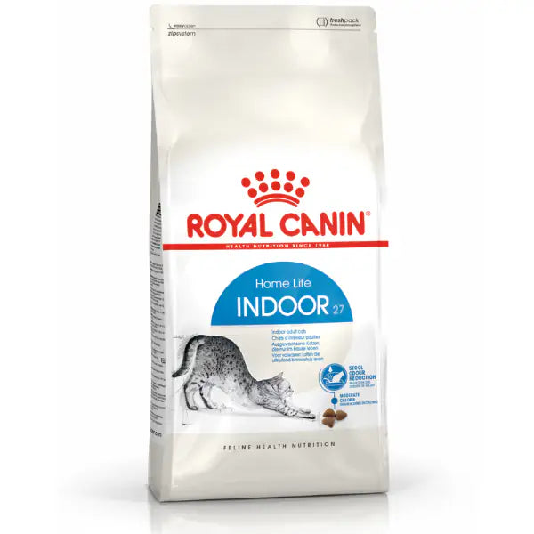Royal Canin Feline Indoor 27 2 kg - Croccantini per gatti - 1° ORDINE? scegli tra BZR5 - BZR20 + 200 pt fedeltà