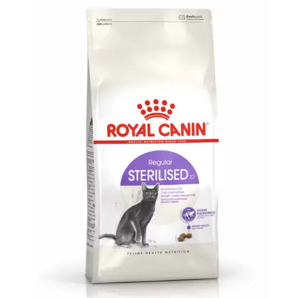 Royal Canin Feline Regular Sterilised 37 Crocchette Per Gatti Sacco 4Kg