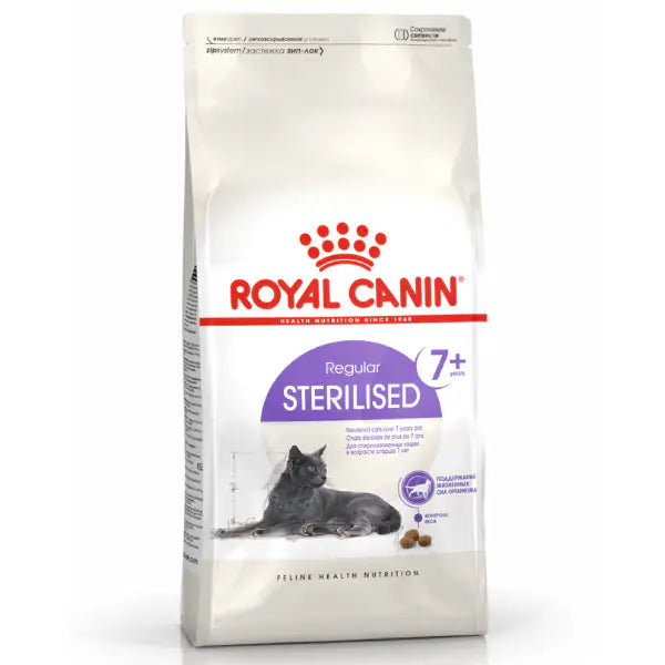 Royal Canin Feline Sterilised 7+ Crocchette Per Gatti Sterilizzati 7Anni+ Sacco 1,5Kg