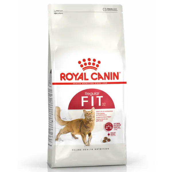 Royal Canin Fit 32 Adult Cat 2 kg - Croccantini per gatti - 1° ORDINE? scegli tra BZR5 - BZR20 + 200 pt fedeltà