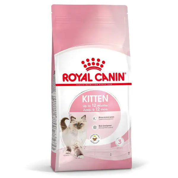 Royal Canin Kitten 400 gr - Croccantini per gatti - 1° ORDINE? scegli tra BZR5 - BZR20 + 200 pt fedeltà