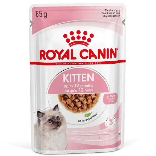 Royal Canin Kitten Instinctive Umido Per Gatti Straccetti In Salsa Bustina 85G