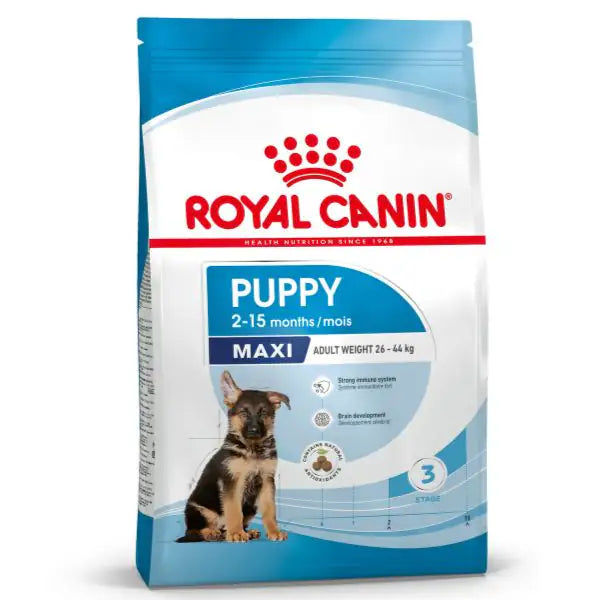 Royal Canin Maxi Puppy 15 kg - Croccantini per cani - 1° ORDINE? scegli tra BZR5 - BZR20 + 200 pt fedeltà