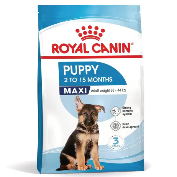 Royal Canin Maxi Puppy 3 kg - Croccantini per cani - 1° ORDINE? scegli tra BZR5 - BZR20 + 200 pt fedeltà