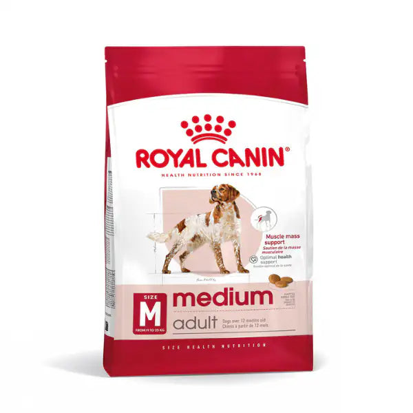 Royal Canin Medium Adult 15 kg - Croccantini per cani - 1° ORDINE? scegli tra BZR5 - BZR20 + 200 pt fedeltà