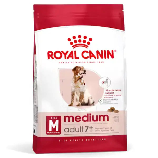 Royal Canin Medium Ageing 7+ 15 kg - Croccantini per cani - 1° ORDINE? scegli tra BZR5 - BZR20 + 200 pt fedeltà